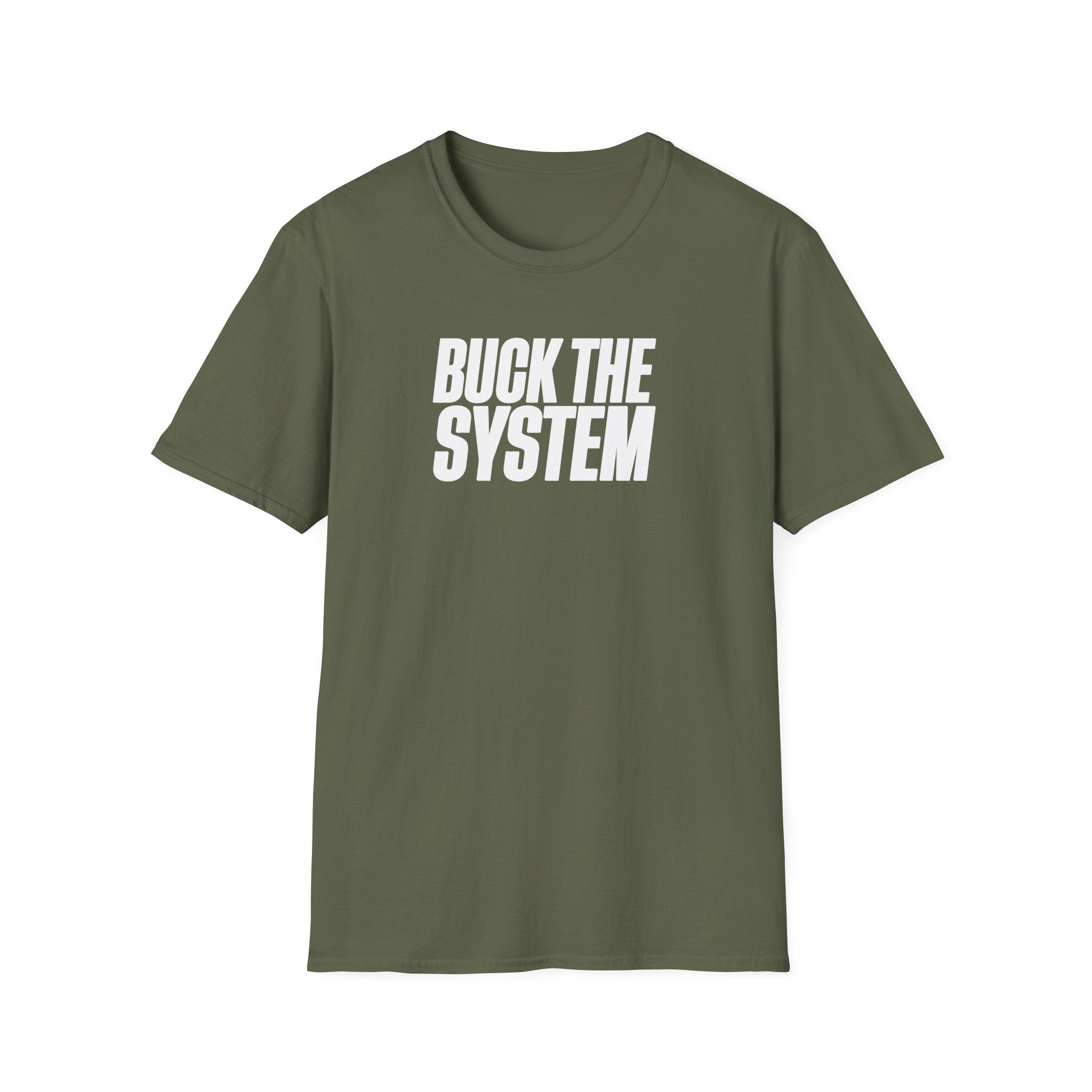 Buck The System Unisex Softstyle® T-Shirt