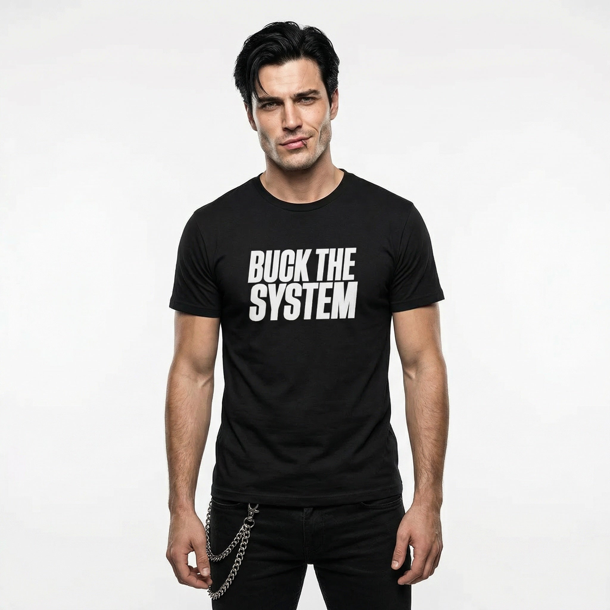 Buck The System Unisex Softstyle® T-Shirt